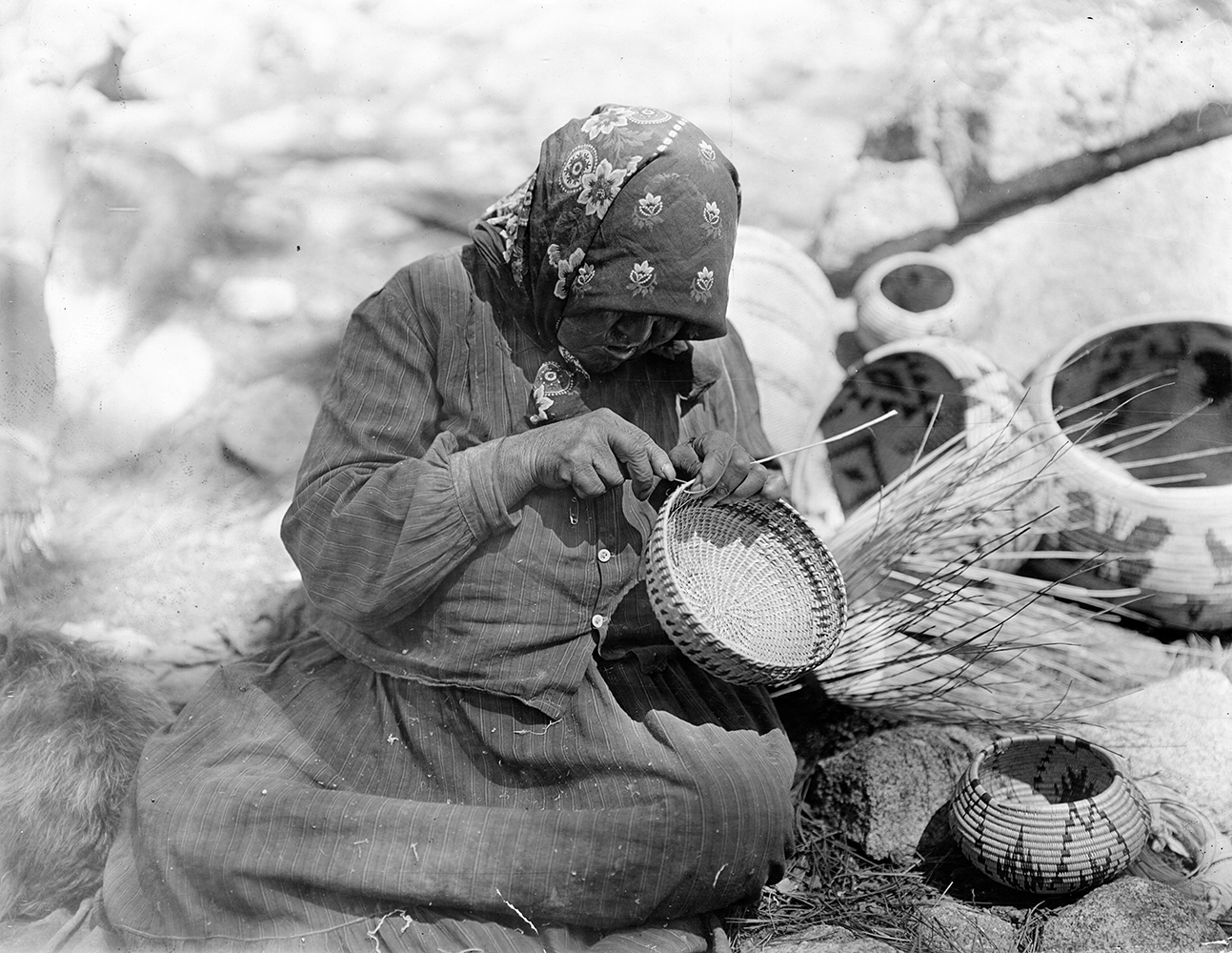 Washoe Basket Weavers ONE